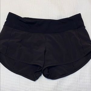 Lululemon Speed up short 2.5” black